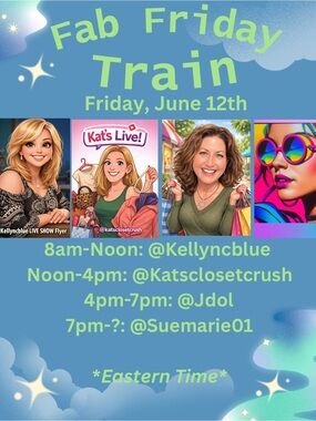 FAB FRIDAY TRAIN SHARE SHOW